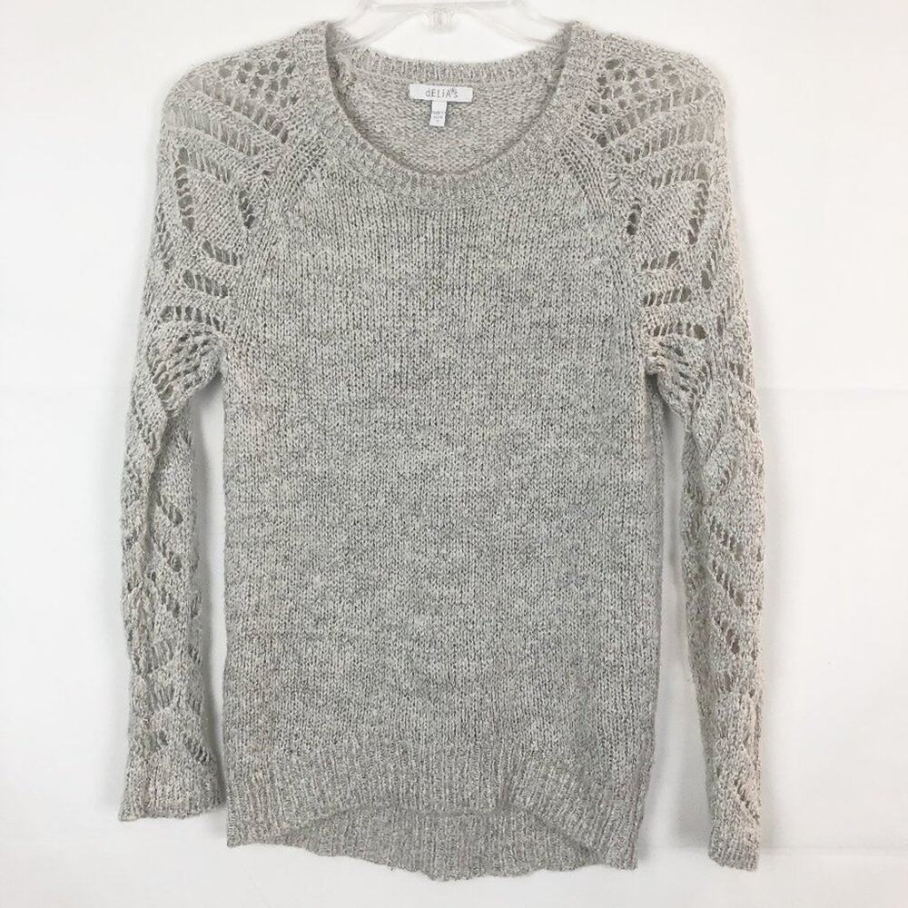 Delia's Pullover Knit Sweater Size Small